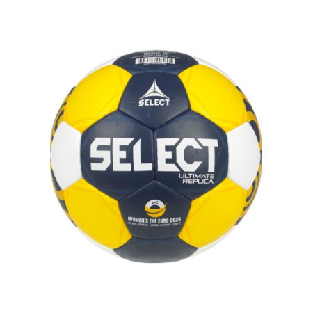 Ballon de handball Select EHF Euro Women V26 Jaune - T2 Officiel