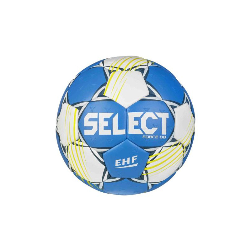 Ballon de handball Select Force DB V25/27 T2/T3 | Bleu/Blanc