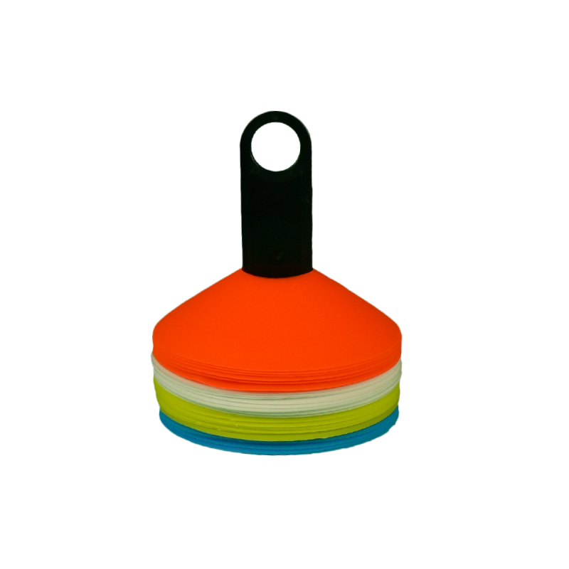 Lot de 40 Coupelles d'Entraînement Sporti - 4 Couleurs