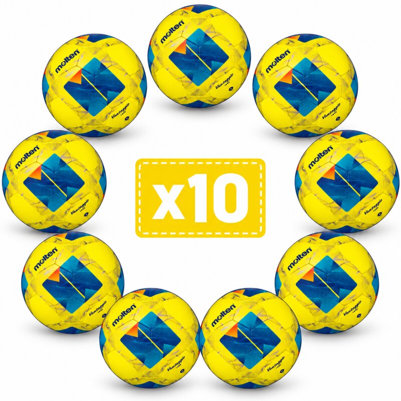 Ballons Molten Vantaggio T3 – Résistance et performance pour footballeurs passionnés
