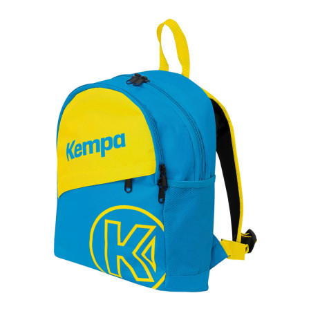 Sac à dos Kempa Blackpack Team JR - Bleu / Jaune : sac à dos enfant robuste et ergonomique pour les jeunes sportifs