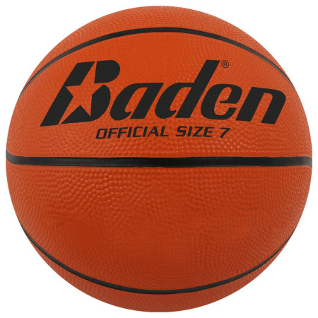 Ballon de basketball Baden Basic T7 - Polyvalent intérieur/extérieur