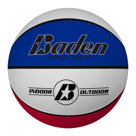 Ballon de basketball Baden Basic Tricolore T5