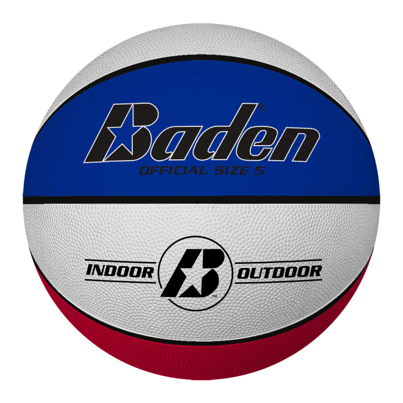 Ballon de basketball Baden Basic Tricolore T5