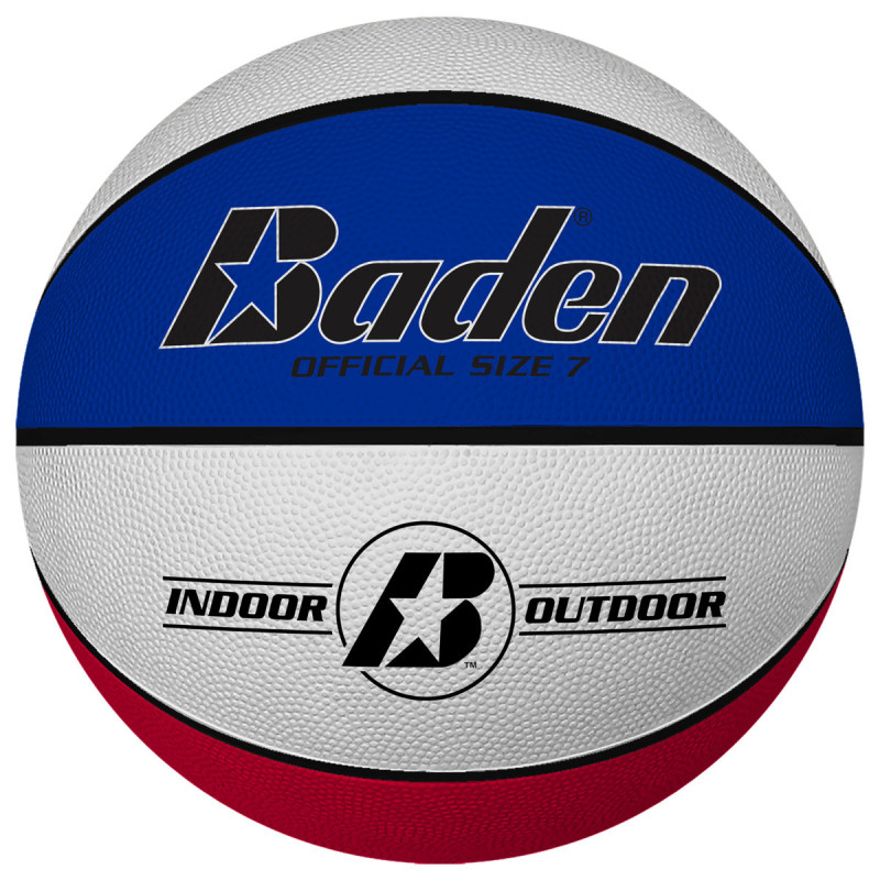 Ballon de basketball Baden Basic Tricolore T7